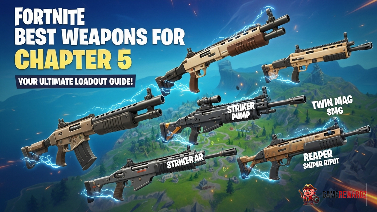 Fortnite Best Weapons for Chapter 5